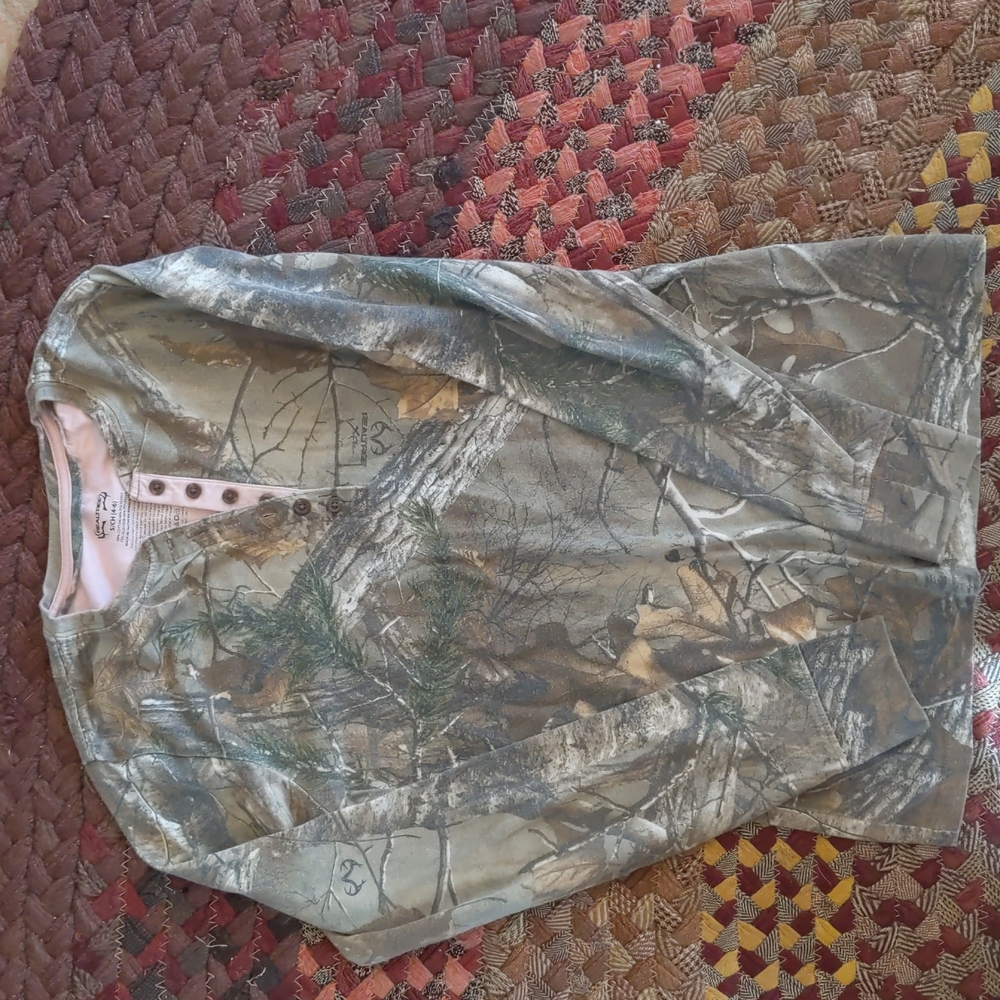 Real tree camo camouflage long sleeve